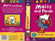MAISY  AND PANDA VHS  VHS