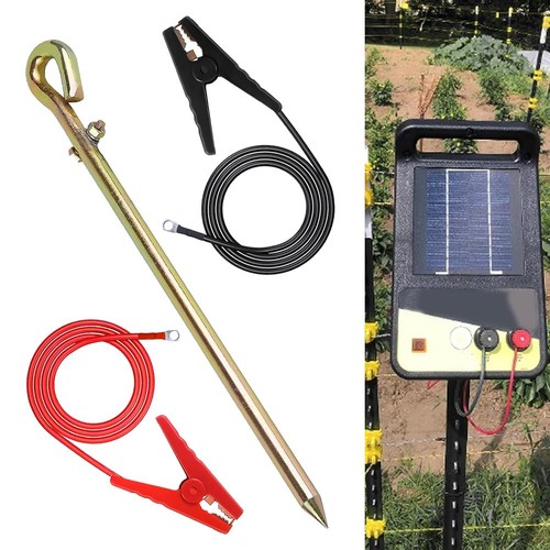 Solar powered electric fence - solar,