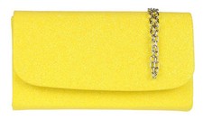 New Glitter Plain Clutch Bag