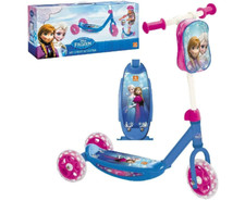 Kids Tri Wheel Frozen Scooter With Adjustable Handlebar PVC Wheels & Graphics