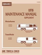 1976 GMC Motorhome Maintenance