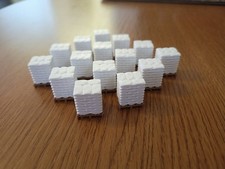 OO / HO Gauge pallets of sacks 1:76 Scale for Model Railway pack of 15