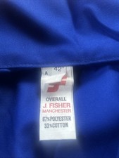 Boiler Suit Blue Overalls S/M
