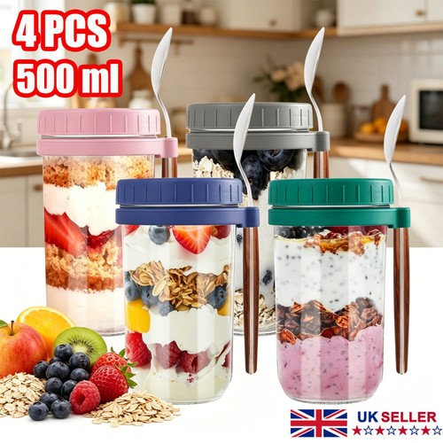 Breakfast jars overnight oats - jars,