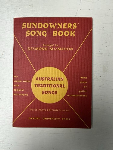 Sundowners song book - sundowners',