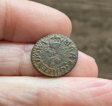 17TH CENTURY TOKEN. OXFORDSHIRE, WATLINGTON. COPPER FARTHING. 1667.
