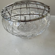 Small Lead crystal rose posy
