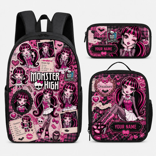 Custom name monster high set - monster-high,