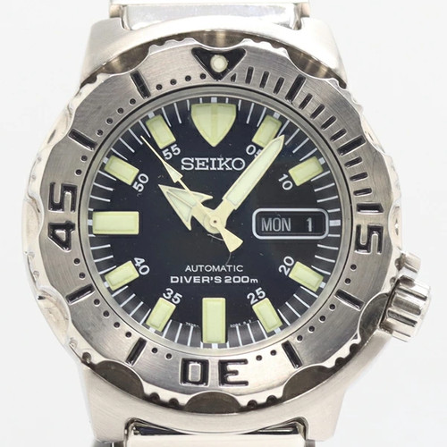 Seiko black monster 7s26 0350 - black,