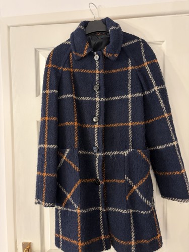 Zara basic navy check wool - basic,