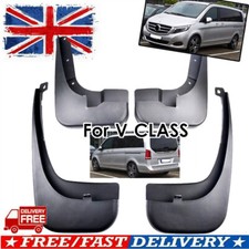 FRONT & REAR MUDFLAPS Mud Flaps Splash Guards For Mercedes Vito W447 2015-2019
