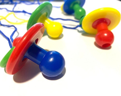 Dummy whistle necklace - 4x,