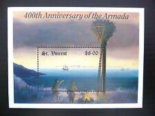 St VINCENT Wholesale 1988 Spanish Armada M/Sheet x 50 U/M NEW SALE PRICE FP1168