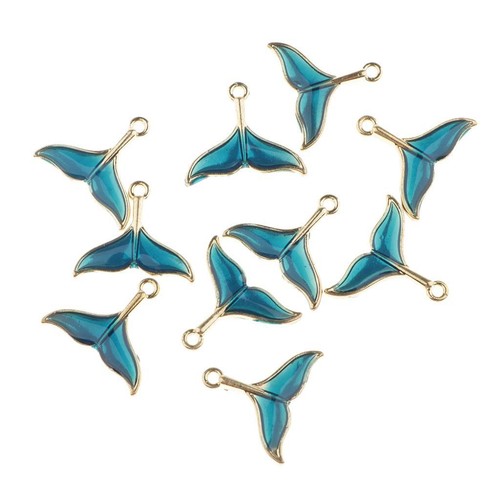 10pcs mermaid tail charm - tail,