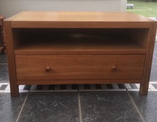 Laura Ashley Brompton TV/Games consol table with drawer, in good condition 