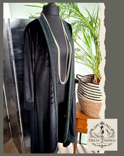 Dolls paris velvet duster coat - velvet,
