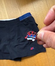 Nike Mcenroe Checkerboard Vintage Challenge Court Tennis Shorts and  Pin!!!