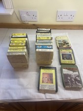 8-Track Cartridge Tapes Bundle Untested, X21
