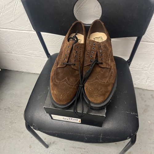 Solovair men suede brogue - suede,