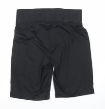 LA Gear Women's Black Size 12 Biker Activewear Shorts