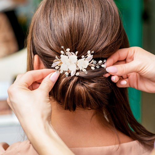 Wedding hair clip jewelry - wedding,