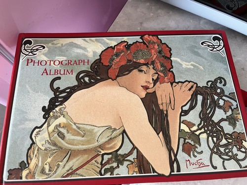 Vintage art nouveux mucha - vintage,