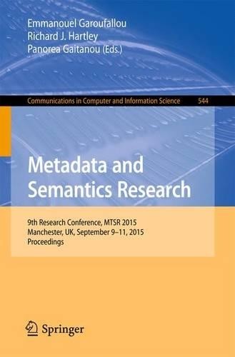 Metadata and semantics - metadata,