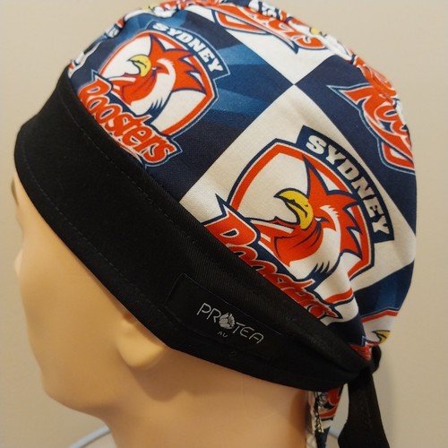 Durag rugby roosters print - rugby,