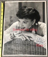 JUDY GARLAND 11x14 SIGNED