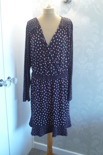 Oasis heart print dress size - dress,