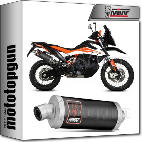 Mivv exhaust dakar - ok, steel