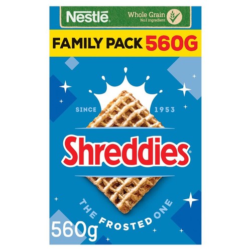 Nestle shreddies the frosted - nestle,