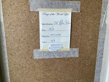 Antique African MUSHWANI TRIBAL BAG  Sample Rug Wooden Frame C1800 African Art