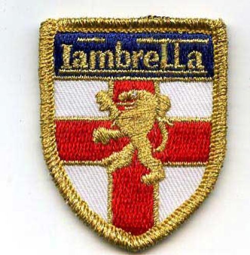 Lambretta england patch mbp - lambretta, (mbp