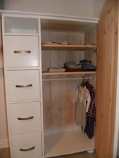 Children's White Solid Wood