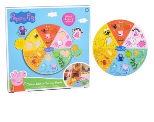 Peppa pig shape sorting puzzle - shape,
