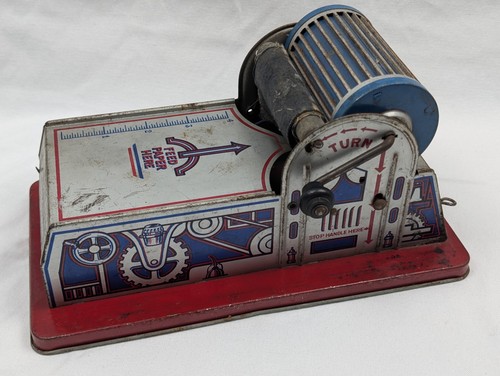 Vintage louis marx tin - louis, litho