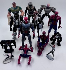 Spider-Man 13 Action Figure Bundle. Hero’s & Villains. Various Years/films