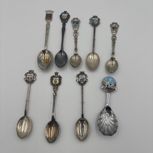 Vintage collectible spoons - 9,