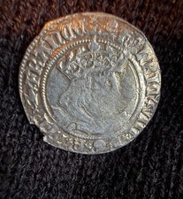Hammered silver coin henry - silver,