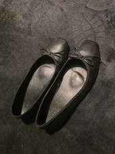 M&S womans Slip-on black shoes size 8