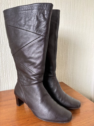 Ladies boots leather - ladies, 39