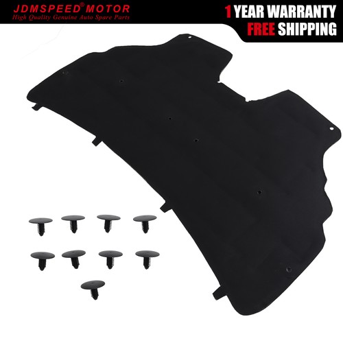 Bonnet hood sound insulation - sound,