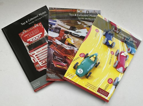 Toy auction catalogues - toy,
