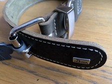 Hunter leather dog collar - hunter,