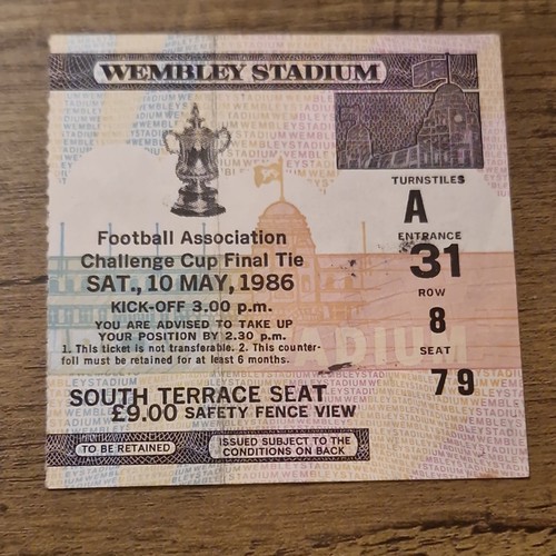 Ticket cup final - fa,