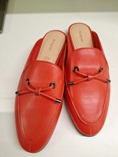Marks And Spencer Autograph Red Slip On Shoes Size 8 San 12
