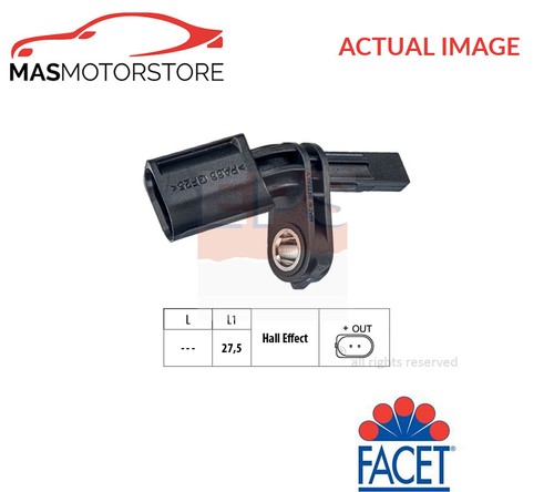 Abs wheel speed sensor front - speed,