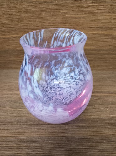 Caithness glass vase - glass,