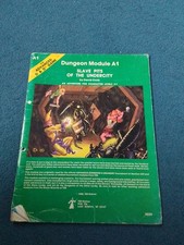 AD&D Dungeon Module A1 Slave Pits Of The Undercity 1st Edition TSR 1980 9039